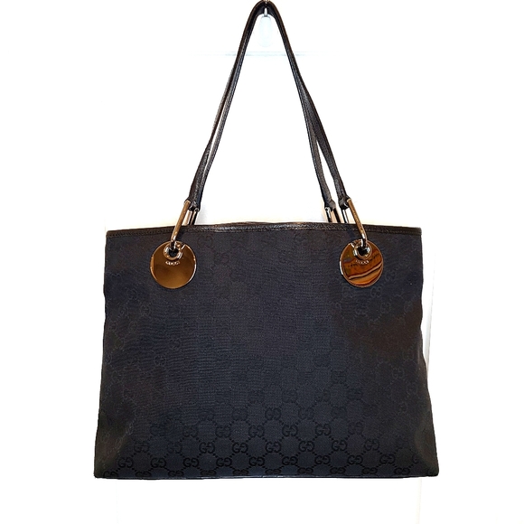 Gucci Handbags - EUC Gucci Eclipse GG Monogram Tote- Black